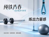 纯铁青春专业健身训练馆 